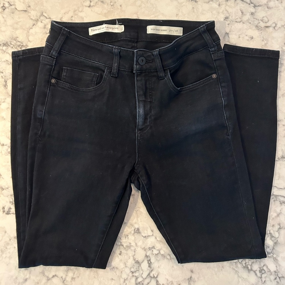 Anthropologie Pilcro high rise skinny jeans